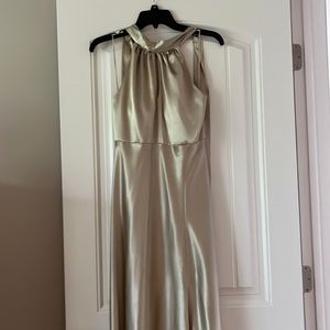 Champagne Bridesmaid Dress